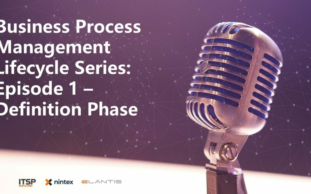 Business Process Management Lifecycle Series — Definition Phase