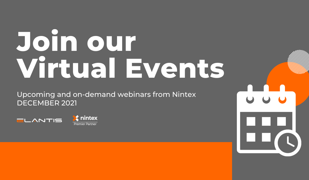 Join our Virtual Events with Nintex