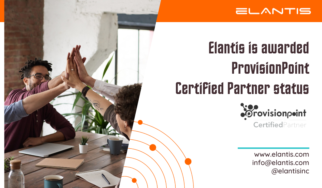 Elantis is awarded ProvisionPoint Certified Partner status