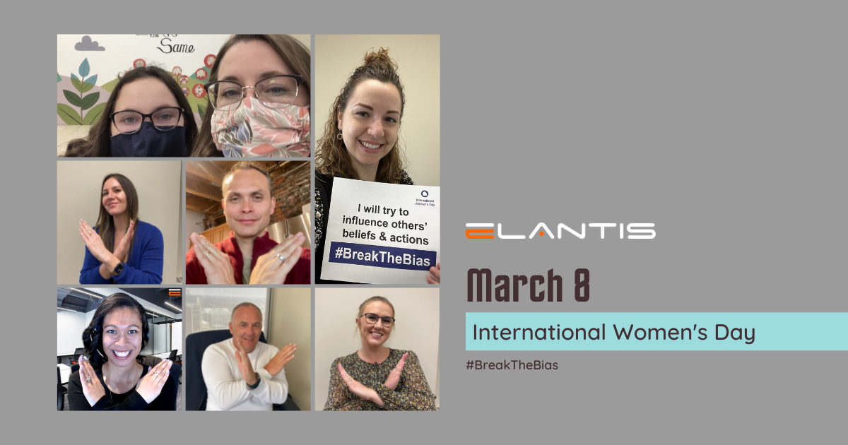 Elantis supports breaking the bias on International Women’s Day