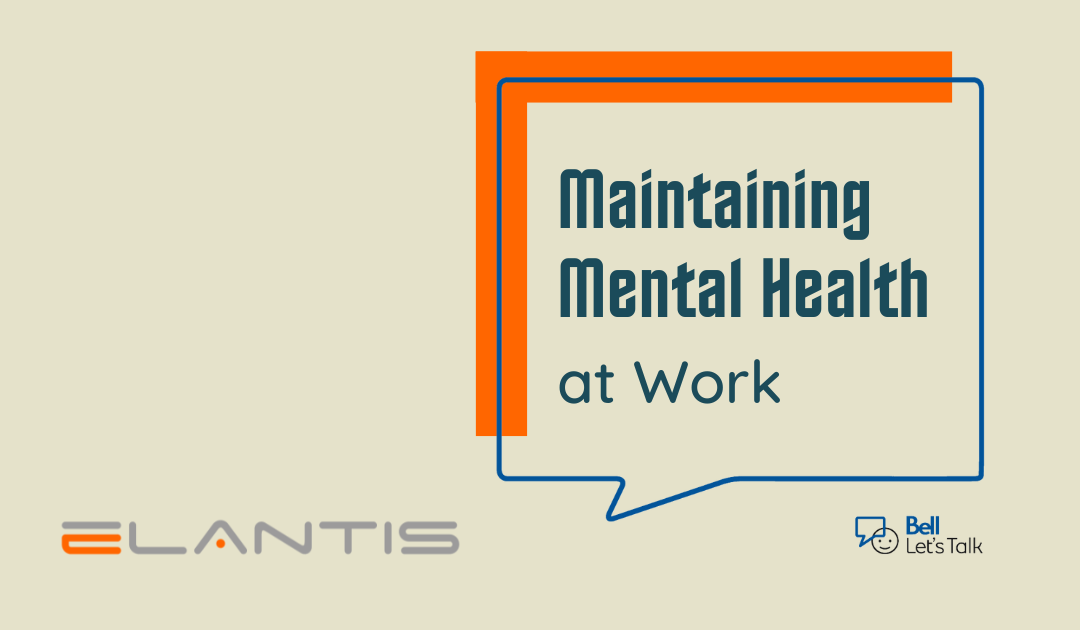 Maintaining Mental Health at Work