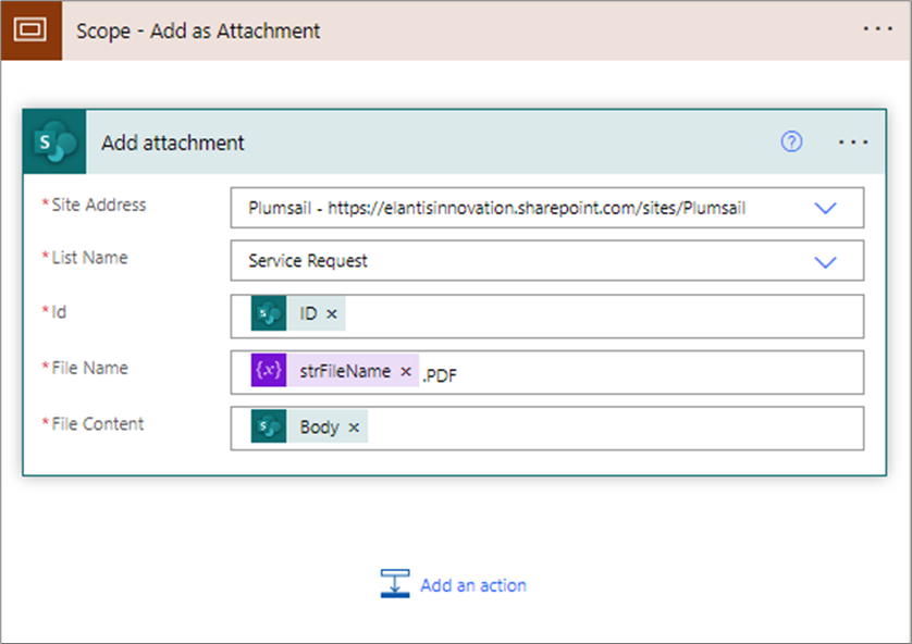 Power Automate Flow – How to Add as SharePoint List Item Attachment